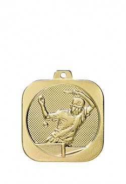 Médaille 35 x 35 mm Tennis de table  DK17