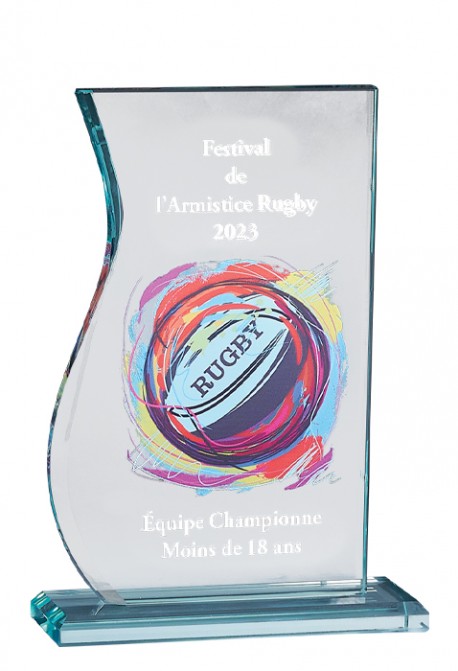 Trophée Verre Personnalisé 152-11-SU