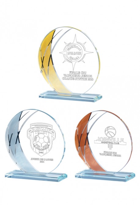 Trophée Verre Personnalisé 161-11-CLI