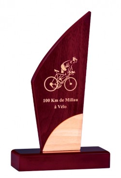 Trophée Bois Personnalisé 165-01-CLI