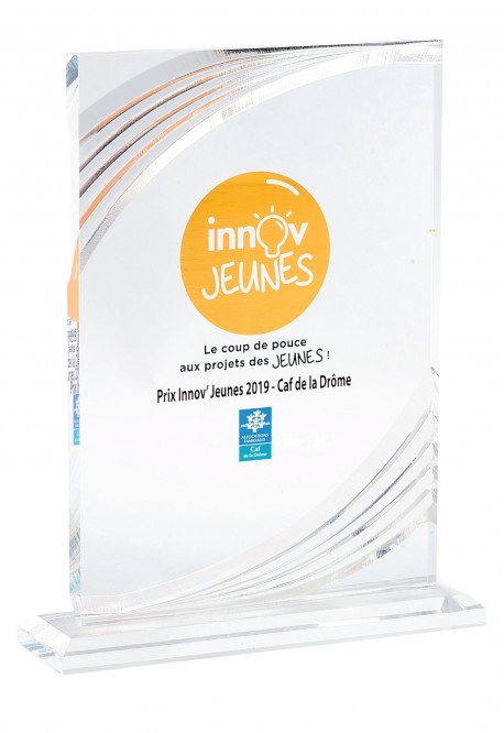 Trophée Plexi Personnalisé 159-61-SU