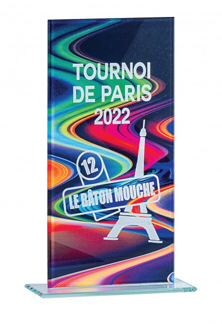 Trophée Verre Personnalisé 160-21-CLI