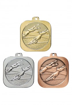 Médaille 35 x 35 mm Natation – DK12