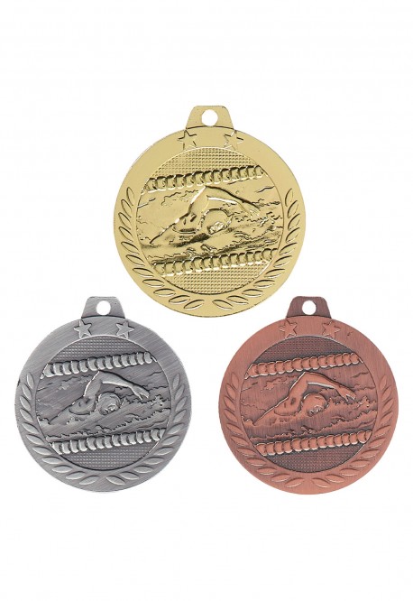Médaille Ø 40 mm Natation - DX14