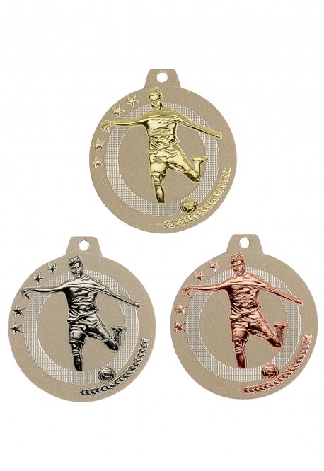Médaille Ø 50 mm Football  - NQ07