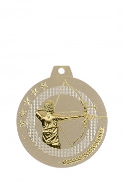 Médaille Ø 50 mm Tir à l'arc  - NQ14