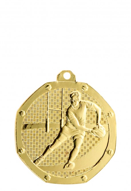 Médaille Ø 50 mm Rugby  - DB16
