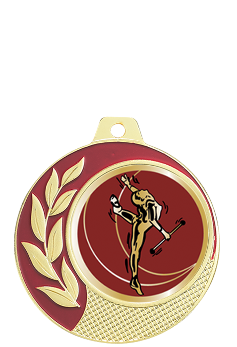 Médaille Ø 70 mm Twirling Bâton  - CZ25