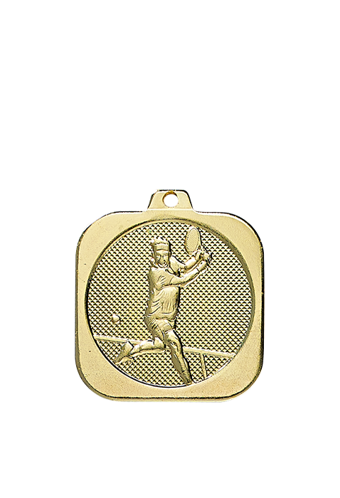 Médaille 35 x 35 mm Tennis DK15