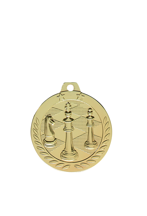 Médaille Ø 40 mm Échecs  - DX07