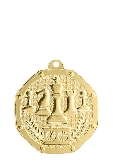 Médaille Ø 50 mm Échecs   - DB06
